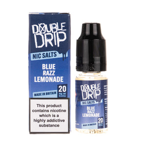 Blue Razz Lemonade Nic Salt E-liquid by Double Drip