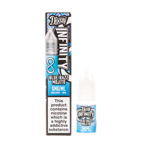 Blue Razz Mojito Nic Salt E-Liquid by Doozy Infinity Salts