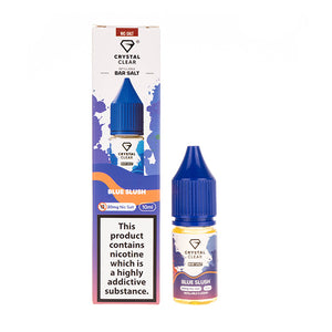 Blue Slush Nic Salt E-Liquid by Crystal Clear