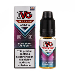 Blue Sour Raspberry Nic Salt E-Liquid by IVG Intense Salts