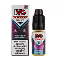 Blue Sour Raspberry Nic Salt E-Liquid by IVG Intense Salts