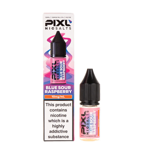 Blue Sour Raspberry Nic Salt E-Liquid by Pixl