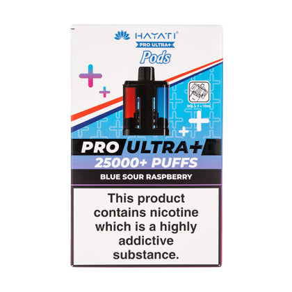 Blue Sour Raspberry Pro Ultra Plus 25k Prefilled Pod + Refill by Hayati