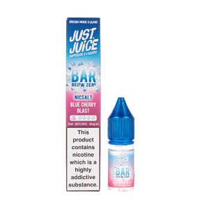 Blue Cherry Blast Bar Below Zero Nic Salt E-Liquid by Just Juice - 10mg