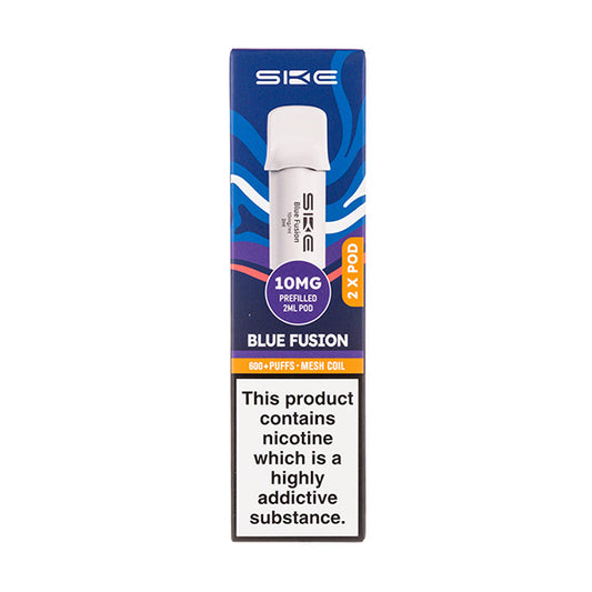 Blue Fusion Crystal 600 Pro Prefilled Pods by SKE - 10mg