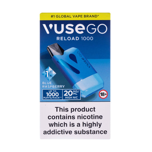 Vuse Go Reload Pen 1000 Ricarica Go Reload 1000 Pod Kit by Vuse - Closed Pod Kits Vuse Go Reload Pen 1000 Ricarica Go Reload 1000 Pod Kit by Vuse - Closed Pod Kits