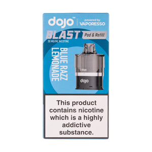 Blue Razz Lemonade Dojo Blast 6000 Prefilled Pod + Refill by Vaporesso