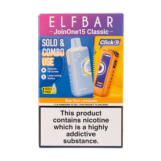 Elf Bar JoinOne15 Prefilled Pod Kit - Blue Razz Lemonade