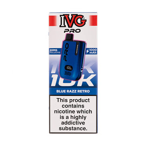 IVG Pro 12 Prefilled Pod Vape Kit (20mg) - Blue Razz Retro
