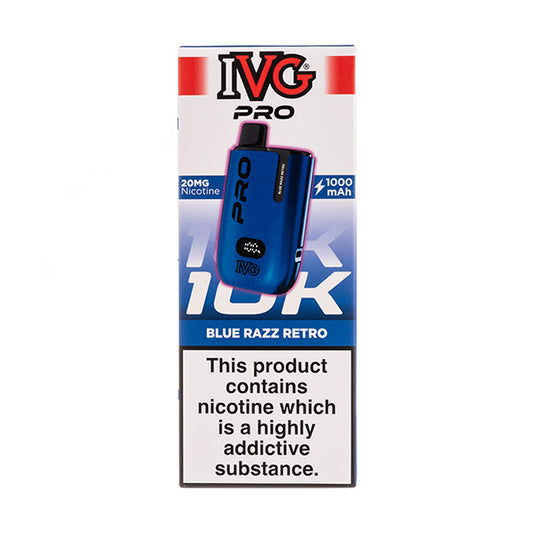 IVG Pro 12 Prefilled Pod Vape Kit (20mg) - Blue Razz Retro
