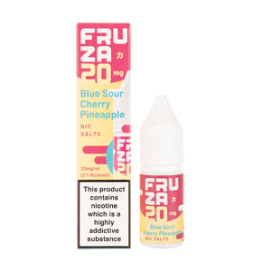 Blue Sour Cherry Pineapple Nic Salt E-Liquid by Fruza