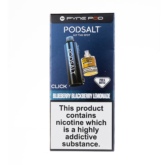 Blueberry Blackberry Lemonade Pyne Pod Click 10000 Pod & Bottle 