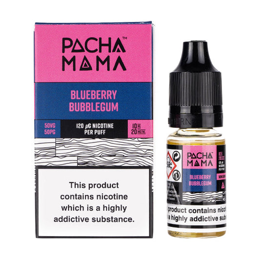 Blueberry Bubblegum Nic Salt E-Liquid by Pacha Mama