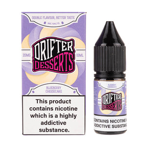 Blueberry Cheesecake Nic Salt E-Liquid by Drifter Desserts