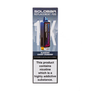 Blueberry Cherry Cranberry Boost 15K Prefilled Pod + Refill by Solobar