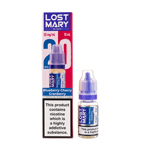 Blueberry Cranberry Cherry Nic Salt E-Liquid by Lost Mary
