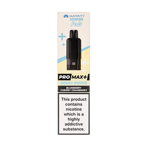 Blueberry Cherry Cranberry Pro Max Prefilled Pod + Refill by Hayati
