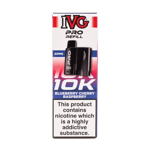 Blueberry Cherry Raspberry Pro 12 Prefilled Pod + Refill by IVG