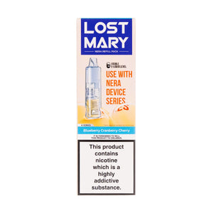 Blueberry Cranberry Cherry Nera 15k Prefilled Pod + Refill by Lost Mary