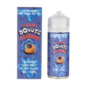 Blueberry Donuts 100ml Shortfill E-Liquid by Donuts