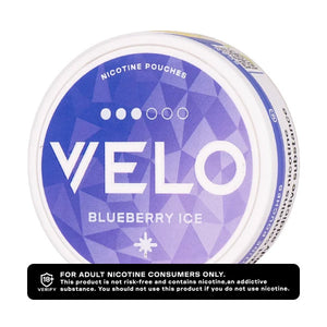 Blueberry Ice Nicotine Pouches by VELO