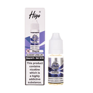 Blueberry Lemon & Lime Crystal Nic Salt E-liquid By Higo