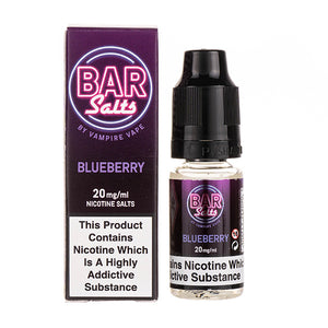 Blueberry Nic Salt E-Liquid by Vampire Vape Bar Salts
