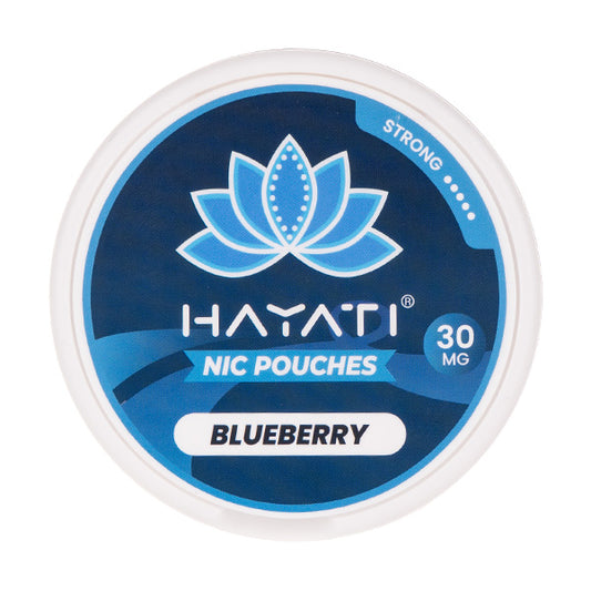 Blueberry Nicotine Pouches by Hayati 30mg