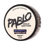 Blueberry Peach Ice Gold Edition Nicotine Pouches by Pablo