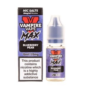 Blueberry Pear Nic Salt E-Liquid by Vampire Vape Max - 20mg