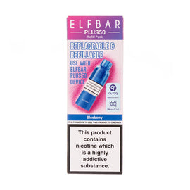 Blueberry Plus50 Prefilled Pod + Refill by Elf Bar