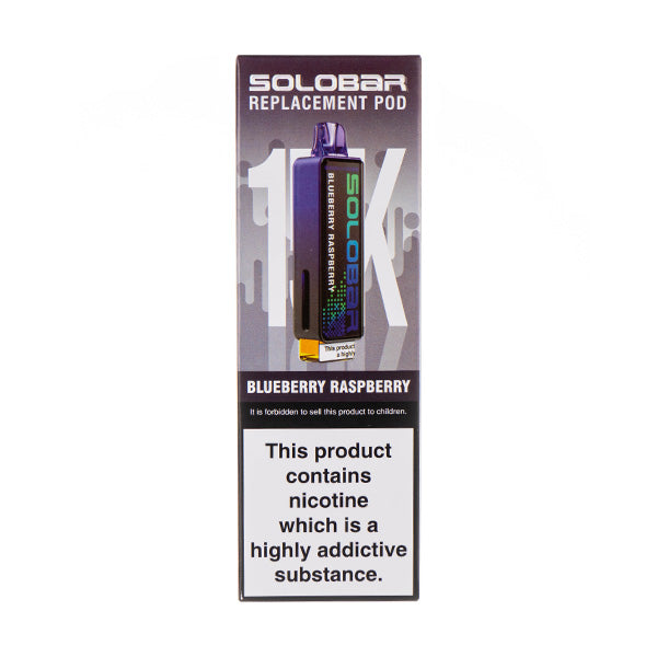 Solobar Boost 15K Blueberry Raspberry Refill Pack | Vape Superstore
