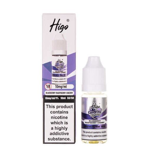 Blueberry Raspberry Cherry Crystal Nic Salt E-liquid By Higo