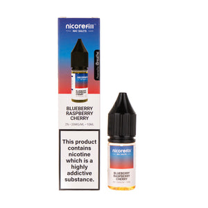 Blue Raspberry Cherry Nic Salt E-liquid by Nicorefill