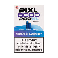 Blueberry Raspberry Pixl 8000 Prefilled Pod + Refill Pack