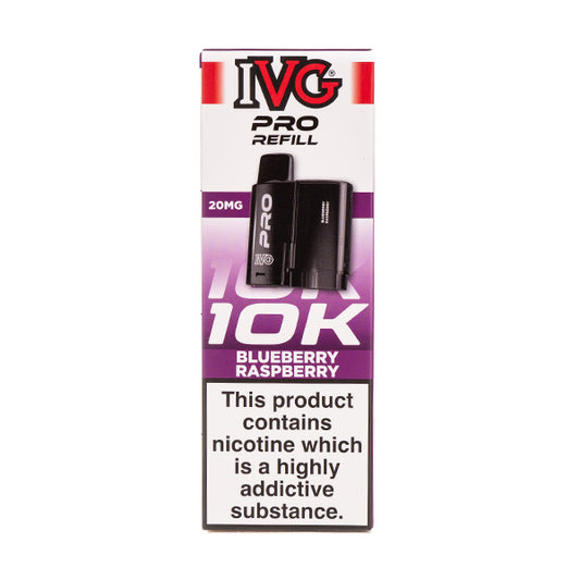 Blueberry Raspberry Pro 12 Prefilled Pod + Refill by IVG