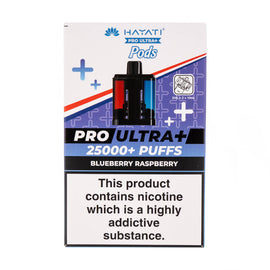 Blueberry Raspberry Pro Ultra 25k Prefilled Pod + Refill by Hayati