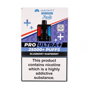 Blueberry Raspberry Pro Ultra 25k Prefilled Pod + Refill by Hayati