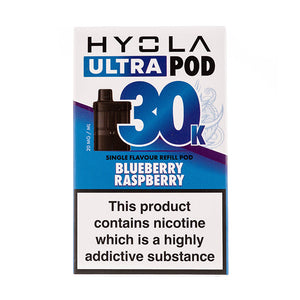 Blueberry Raspberry Ultra 30k Prefilled Pods by Hyola