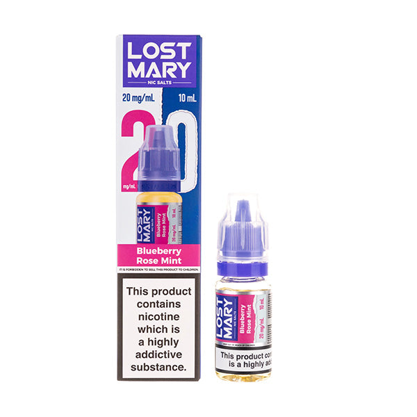 Lost Mary Blueberry Rose Mint Nic Salt E-Liquid by Lost Mary — image 1 of 1