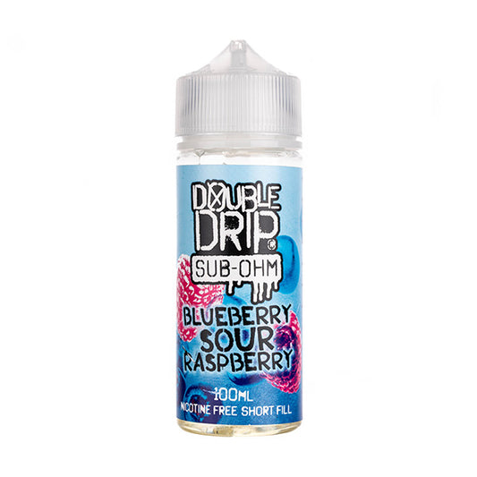 Blueberry Sour Raspberry 100ml Shortfill by Double Drip