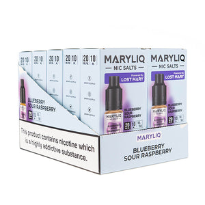 Lost Mary Maryliq Nic Salt E-Liquids - Pack of 10