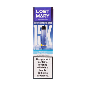 Blueberry Sour Raspberry Nera 15k Prefilled Pod + Refill by Lost Mary
