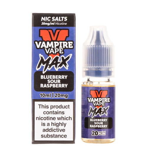 Blueberry Sour Raspberry Nic Salt E-Liquid by Vampire Vape Max - 20mg