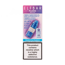 Blueberry Sour Raspberry Plus50 Prefilled Pod + Refill by Elf Bar