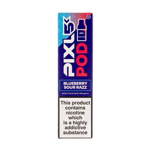 Blueberry Sour Razz 5K Prefilled Pod + Refill by Pixl