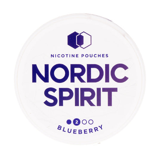 Blueberry Standard Nicotine Pouches by Nordic Spirit - 6mg