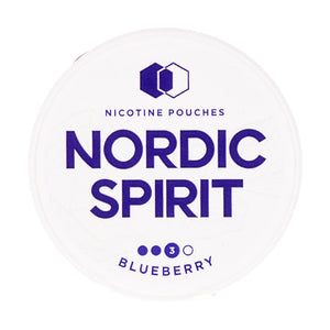 Blueberry Standard Nicotine Pouches by Nordic Spirit - 9mg