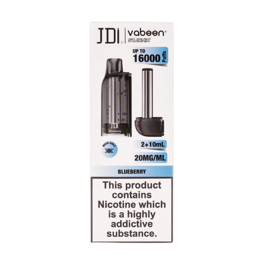 Blueberry Vabeen Starmix 16000 Prefilled Pod + Refill by JDI