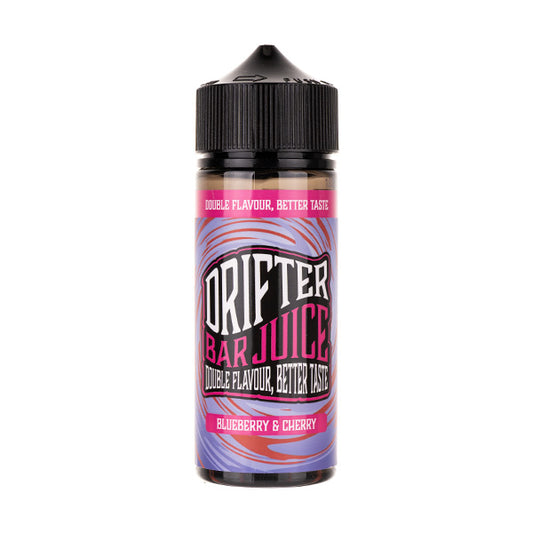 Blueberry & Cherry 100ml (50/50) Shortfill E-Liquid by Drifter